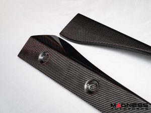 Fiat 124 Spider Side Skirts - Carbon Fiber - Estremo